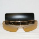 B. New Calvin Klein Gold Sunglasses: Mod. 296 & Case