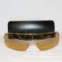 B. New Calvin Klein Gold Sunglasses: Mod. 296 & Case