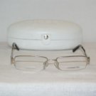 Brand New Diesel Silver Eyeglasses: Mod. 0145 & Case