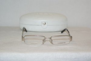 Brand New Diesel Silver Eyeglasses: Mod. 0145 & Case
