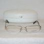 Brand New Diesel Silver Eyeglasses: Mod. 0145 & Case