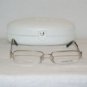 Brand New Diesel Silver Eyeglasses: Mod. 0145 & Case
