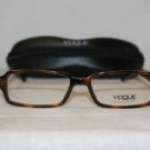 Brand New Vogue Havana Eyeglasses: Mod. 2666A (1553) 54-16 & Case