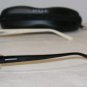 Brand New Vogue Black Beige Eyeglasses: Mod. 2666A (1345) 52-16 & Case