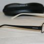 Brand New Vogue Black Beige Eyeglasses: Mod. 2666A (1345) 52-16 & Case