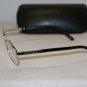 Brand New Dolce & Gabbana Shiny Silver Eyeglasses: Mod. 1206 (061) 54-17 & Case