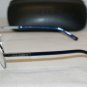 Brand New Dolce & Gabbana Silver & Blue Eyeglasses: Mod. 1206 (477) 56-17 & Case