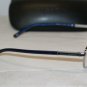 Brand New Dolce & Gabbana Silver & Blue Eyeglasses: Mod. 1206 (477) 56-17 & Case