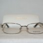 Brand New Versace Silver Eyeglasses: Mod. 1173 (1254) 52-17 & Case