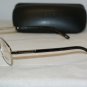 Brand New Dolce & Gabbana Shiny Gold Eyeglasses: Mod. 1206 (466) 56-17 & Case
