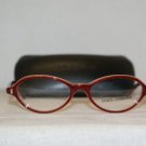 Brand New Dolce & Gabbana Burgundy Eyeglasses: Mod. 3105 (1536) 50-16 & Case