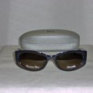B. New Christian Dior Blue Sunglasses: Mod. Rome Berlin