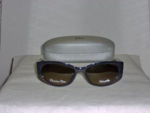 B. New Christian Dior Blue Sunglasses: Mod. Rome Berlin