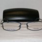 B. New Calvin Klein Blue Eyeglasses: Mod. 944 & Case