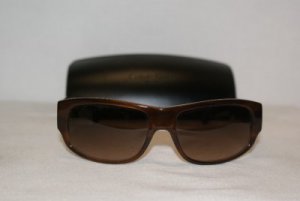B. New Calvin Klein Brown Sunglasses: Mod. 979 & Case