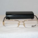 Brand New Persol Gold Eyeglasses: Mod. 2323-V & Case