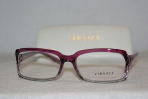 New Versace Gradient Pink Eyeglasses: Mod. VE 3143 (864) 52-16 & Case