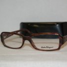 New Salvatore Ferragamo Bordeaux Eyeglasses: Mod. 2634 (565) 53-16 & Case
