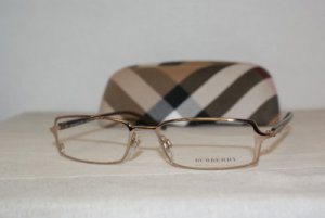 Brand New Burberry Shiny Light Brown Eyeglasses: Mod. 1011 (1011) 52-17 & Case