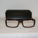 Brand New Dolce & Gabbana Brown Eyeglasses: Mod. 3077 (1516) & Case
