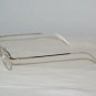 B. New DKNY Shiny Silver Eyeglasses: Mod. 6610 & Case