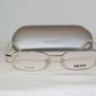 B. New DKNY Shiny Silver Eyeglasses: Mod. 6610 & Case