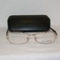 New Dolce & Gabbana Silver Eyeglasses: Mod. 1189 & Case