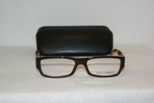 New Dolce & Gabbana Brown Eyeglasses: Mod. 3062 & Case