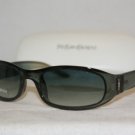 New Yves Saint Laurent YSL Blue/Green Sunglasses: Mod. 2058 (0T2F) 55-19 & Case