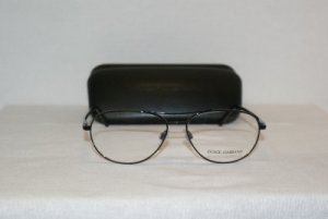 New Dolce & Gabbana Black Eyeglasses: Mod. 1176 & Case