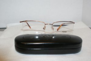 Brand New Fendi Bronze Eyeglasses: Mod. 583 & Case