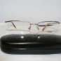 Brand New Fendi Bronze Eyeglasses: Mod. 583 & Case