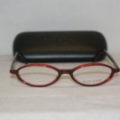 Brand New Ralph Lauren Red Eyeglasses: Mod. 649 47-16 & Case