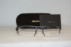 Brand New Tom Ford Gray Eyeglasses: Mod. 5110 & Case
