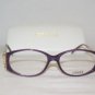 Brand New Versace Purple Eyeglasses: Mod. V79 & Case