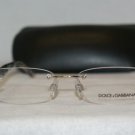 New Dolce & Gabbana Shiny Gold Eyeglasses: Mod. DG 1218 (1077) 52-17 & Case