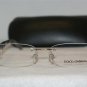 New Dolce & Gabbana Shiny Gold Eyeglasses: Mod. DG 1218 (1077) 52-17 & Case