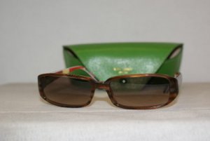 Brand New Kate Spade Brown Horn Sunglasses: Mod. Ruby (01U2) 51-15 & Case