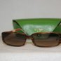 Brand New Kate Spade Brown Horn Sunglasses: Mod. Ruby (01U2) 51-15 & Case