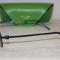 Brand New Kate Spade Shiny Gunmetal Sunglasses: Mod. Madera (01C7) 52-19 & Case