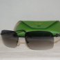 Brand New Kate Spade Shiny Gunmetal Sunglasses: Mod. Winnie (01C7) 55-16 & Case