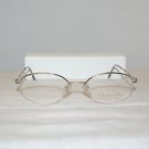 New Christian Dior Silver Eyeglasses: Mod. 3527 52-19 & Case