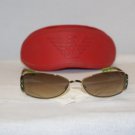 New Emporio Armani Yellow Sunglasses: Mod. 9168 & Case
