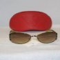 New Emporio Armani Yellow Sunglasses: Mod. 9168 & Case