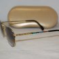 Brand New Caviar Black & Gold Sunglasses: Mod. 4507 (C33) & Case