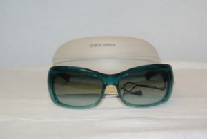 B. New Giorgio Armani Aqua Sunglasses: Mod. 53 & Case