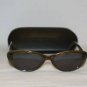 New Donna Karan Khaki Sunglasses: Mod. 125 & Case