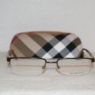 Brand New Burberry Brown Eyeglasses: Mod. 3864 (RC004) 52-18 & Case