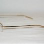 New YSL Yves Saint Laurent Gold Eyeglasses: Mod. 2103 (3YG) & Case