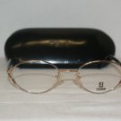 Brand New Fendi Salmon Palladium Eyeglasses: Mod. 511 53-18 & Case